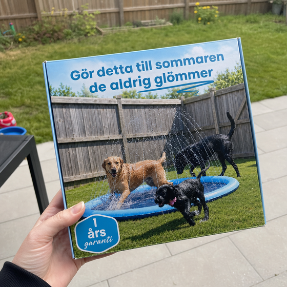 Du SKAL prøve det nye vandlegområde! Børnene er helt vilde med det. Så meget sjov!